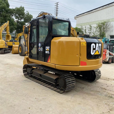 CAT 307e2 Tweedehands graafmachine met TOSHIBA hydraulische pomp in goede staat