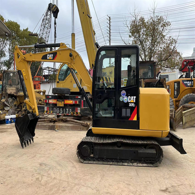 CAT 307e2 Tweedehands graafmachine met TOSHIBA hydraulische pomp in goede staat