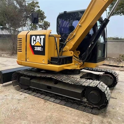 CAT 308e2 Tweedehands hydraulische graafmachine met een lage werktijd en TOSHIBA-pomp