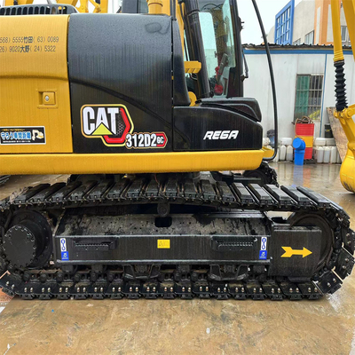 Originele kleur Japan Gebruikte Caterpillar CAT 312d2gc Crawler Excavator voor de bouw