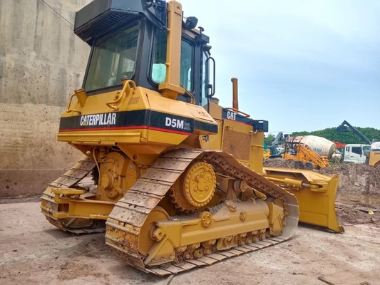 Bouwmachine Mini Bulldozer Caterpillar CAT D5M met 2,8m3 Dozing Capaciteit