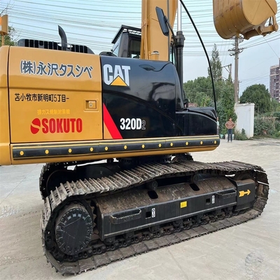Caterpillar 320D2 graafmachine in goede staat, originele CAT-motor met weinig werktijden