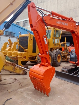 Quancai Motor HITACHI ZX60 Crawler Excavator geïmporteerd uit Japan voor de bouw