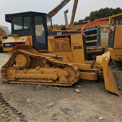 Gebruikte CAT D5M mini bulldozer met hydraulische pomp tweedehands grondverhuizing