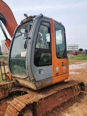 Gebruikte Hitachi ZX75us graafmachine met originele Japanse motor en in uitstekende staat.