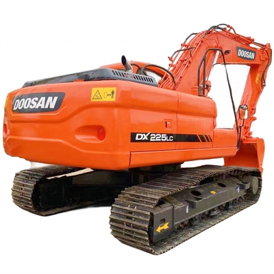 Doosan DX225LC Graafmachine 2023 Werktijd laag Tweedehands Hydraulische Crawler Digger