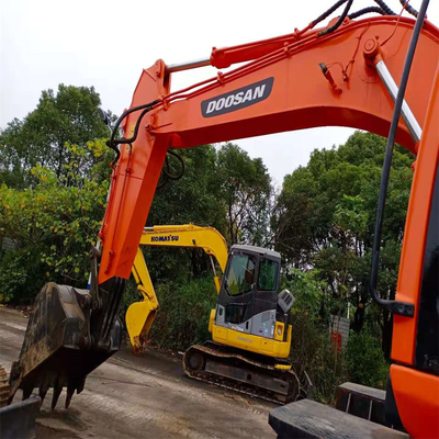 Doosan DH150W-7 Tweedehands Hydraulische Crawler Digger Excavator Lage werktijden
