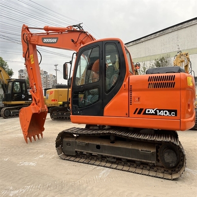 Gebruikte Doosan 140LC graafmachine 71kw 14TON werkgewicht