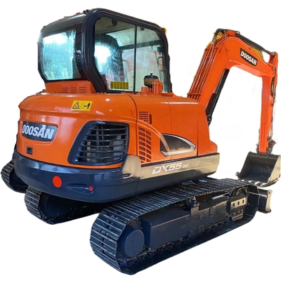 Doosan DX55 graafmachine voor de bouw