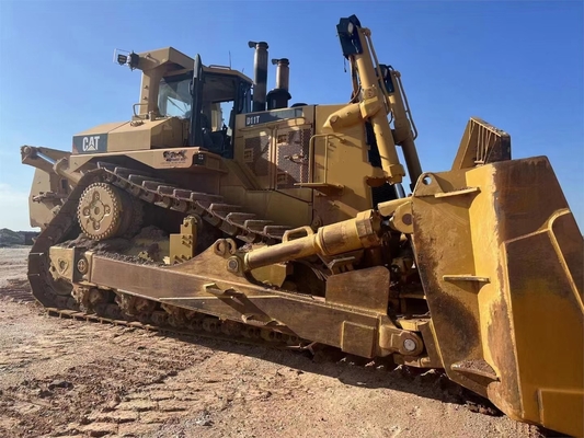 Drukkerijen Hydraulische crawler bulldozer in Japan Gebruikte Caterpillar Cat D11T bulldozer