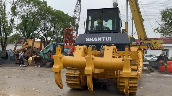 YUNNEI Motor Gebruikte Bulldozer Mountain Push 6.4cubic SD22 in goede staat voor de markt