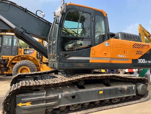 Gebruikte Hyundai 300LC-9S graafmachine zware 30 ton machine 90% emmercapaciteit 1.38m3