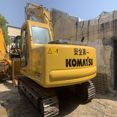 Originele kleur Komatsu 120-6 graafmachine en tweedehandsmachine met 2022 jaar