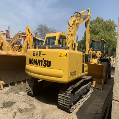 Originele kleur Komatsu 120-6 graafmachine en tweedehandsmachine met 2022 jaar