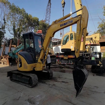 Komatsu PC50MR tweedehands graafmachine met originele hydraulische cilinder