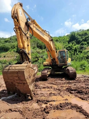 Tweedehands HITACHI 335LC graafmachine geïmporteerd uit Korea