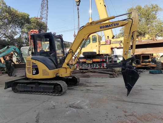 Japan Komatsu PC50 Mini Crawler Graafmachine in uitstekende staat