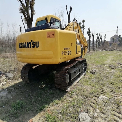 90% Japan Originele Komatsu PC120 graafmachine met originele motor en hydraulische cilinder