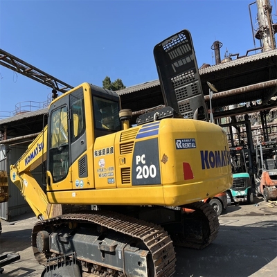 Gebruikte Komatsu PC200 Hydraulische graafmachine met lage werktijden 0-2000