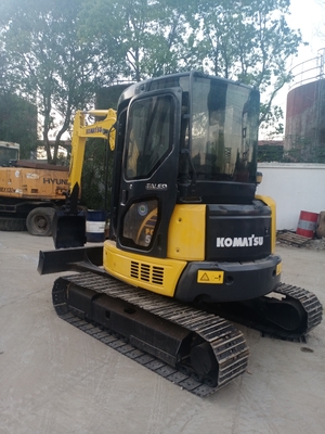 Beste 5 ton Komatsu PC55 Crawler graafmachine met 0-2000 werkuren en hydraulische pomp