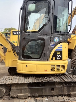 Beste 5 ton Komatsu PC55 Crawler graafmachine met 0-2000 werkuren en hydraulische pomp