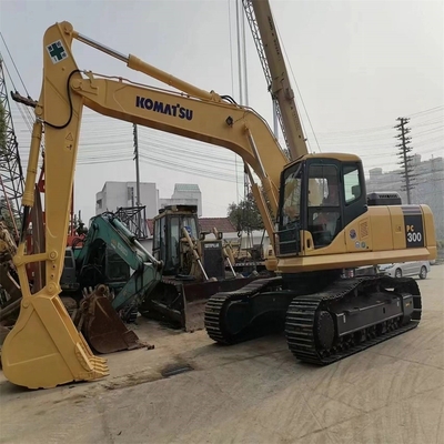 90% Komatsu PC300 Graafmachine in Japan Gebruikte Hydraulische Crawler Digger met 1.4m3 Bucket