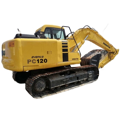 Komatsu PC120 graafmachine in uitstekende staat met motor en hydraulische klep KOMATSU