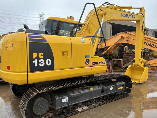 Japan Originele Komatsu PC130-7 graafmachine Gebruikte PC130-7 Crawler Hydraulische graafmachine