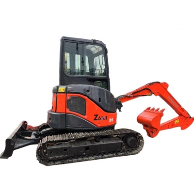 Hitachi ZX35 graafmachine tweedehands met originele hydraulische pomp