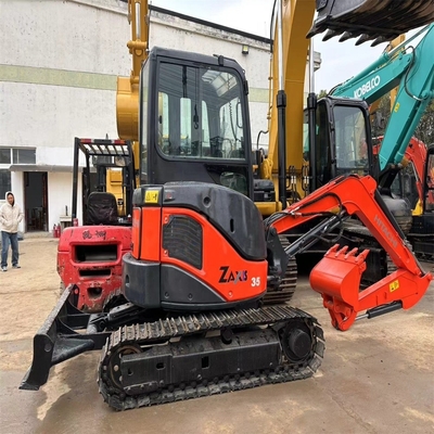 Hitachi ZX35 graafmachine tweedehands met originele hydraulische pomp