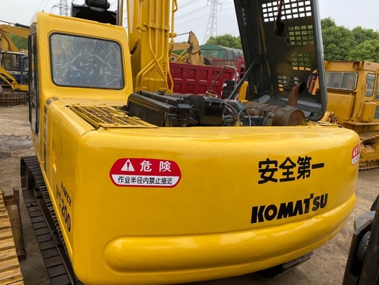 Gebruikte Komatsu PC200-6 graafmachine met geavanceerd hydraulisch systeem 19400 kg machinegewicht