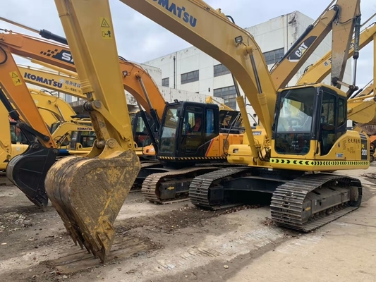 Komatsu PC200-7 graafmachine met originele Japanse motor en geavanceerd hydraulisch systeem