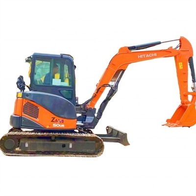 Een uitstekende Hitachi ZX50UR mini graafmachine.