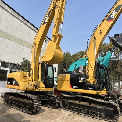 Kat 330D2 Graafmachine uit Japan met 0-2000 werkuren en andere hydraulische cilinder