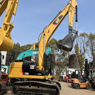 Kat 330D2 Graafmachine uit Japan met 0-2000 werkuren en andere hydraulische cilinder