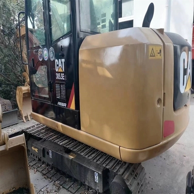 Gebruikte CAT 305.5E2 Mini Digger Hydraulische Crawler Excavator met originele motor 5400 KG