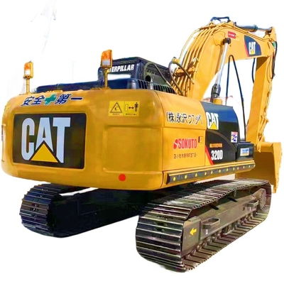 Tweedehands Caterpillar Excavator Gebruikte CAT 320D Crawler Digger Machine Gewicht 20000 KG
