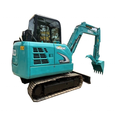 Gebruikte Kobelco SK60 graafmachine in uitstekende staat voor pijpleiding