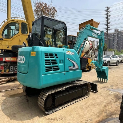 Gebruikte Kobelco SK60 graafmachine in uitstekende staat voor pijpleiding