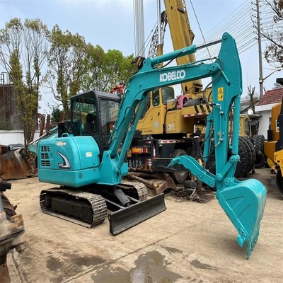 Gebruikte Kobelco SK60 graafmachine in uitstekende staat voor pijpleiding