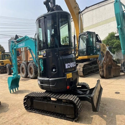 Kobelco SK35 hydraulische graafmachine met 3,5 ton bedrijfsgewicht