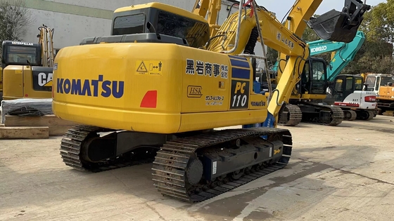 Kawasaki Hydraulische Pomp Gebruikte Komatsu Graafmachine Originele Verf Japan EPA Motor PC110-7