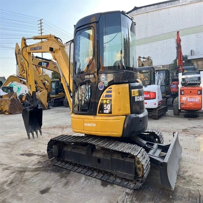 Voordelen Hoog werkend rendement 0,3m3 emmercapaciteit Gebruikte Komatsu PC50 graafmachine