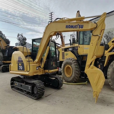 Japan Made Komatsu Gebruikte graafmachine 7 ton Komatsu PC70 Graafmachine Gewicht 7000 KG
