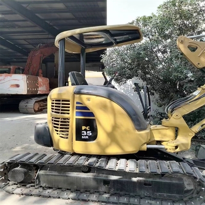 Oorspronkelijke kleur Gebruikt KOMATSU PC35 Crawler Excavator Multi Function 3500 KG Hoge kwaliteit