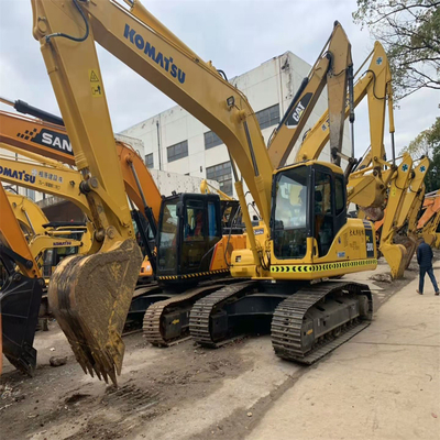 20 ton Komatsu PC200 Gebruikte middelgrote hydraulische kruipergraver Japan en goed onderhouden