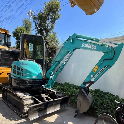 Tweedehands Kobelco SK55SR mini graafmachine 5,5 ton Gebruikte cabine 0-2000 Werktijden
