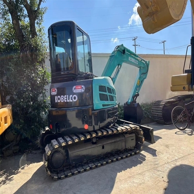 Tweedehands Kobelco SK55SR mini graafmachine 5,5 ton Gebruikte cabine 0-2000 Werktijden