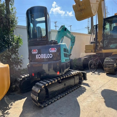 Tweedehands Kobelco SK55SR mini graafmachine 5,5 ton Gebruikte cabine 0-2000 Werktijden