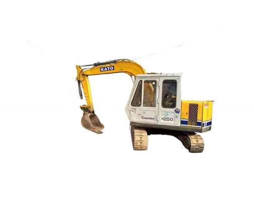25TON Hydraulische Crawler Gebruikte Graafmachine Originele KATO HD250 in uitstekende staat